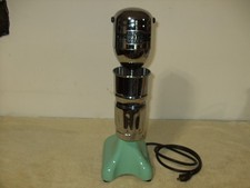 Myers Bullet Mixer. Ice Cream Parlor. Malts and Shakes. Soda Fountain. Vintage picture