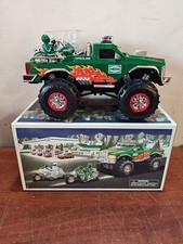 2007 HESS Monster Truck With Motorcycles New picture