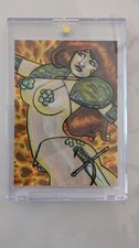 RED SONJA 50th ANNIVERSARY (Dynamite 2022) SKETCH CARD by Caesar Crawford  picture