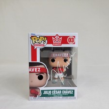 Funko Pop Vinyl: Julio Cesar Chavez #03 Signed Certified JSA Autograph picture
