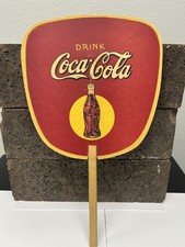 Vintage Original Coca Cola Advertising Fan from 1930’s Great Condition B picture