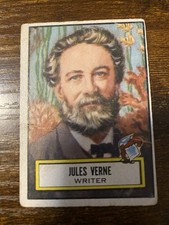 1952 Topps Look 'n See # 97 Jules Verne picture