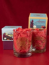 Rare Authentic President Donald J Trump Autumn At The White House VIP Glass Set picture
