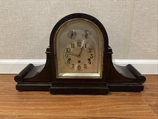 Antique Junghans Triple Wind “Sherman” Mantel Clock - Westminster Chimes - Runs picture