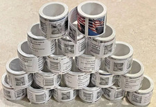 10 Roll Of 100 2024 U.S. Flag First Class US Postage Stamps Sealed Set picture