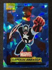 2024 Topps Chrome Marvel Sapphire Captain America #92 READ picture