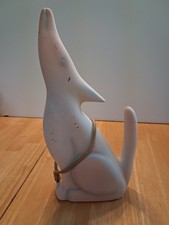 Vintage Southwest Ceramic Howling Coyote Figurine 9