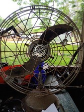 1950s vtg Fresh'nd-Aire Model 2000 3-Speed Fan 1950's  Art Deco TESTED/WORKING picture