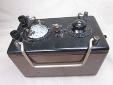 rare vintage Asian Military Rx crank box circuit tester radio receiver L-4c ? picture