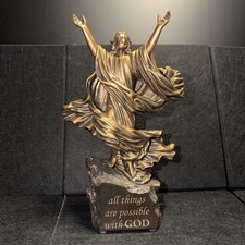 The Bradford Exchange Light Of The World Sculpture 4 All Things Are Possible 11