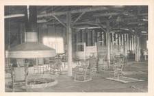 c1910 Grand Lake Lodge Interior Grand Lake Colorado Real Photo RPPC AL/18 picture