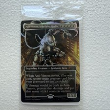 MTG Anti-Venom Horrifying Healer Borderless Foil PRM Media Promo 0001 Sealed picture