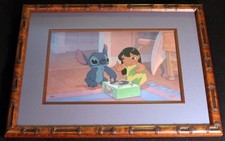 Walt Disney LILO STITCH 2002 Hand Painted Animation Cel LE of 50 Elvis Presley picture