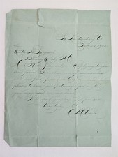 1903 antique E M VAILE south londonderry vt PENMANSHIP LETTER RUTH SARGENT picture