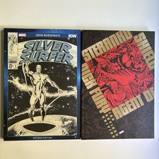 Steranko Nick Fury, Agent of SHIELD & Buscema Surfer Artisan Editions IDW SC  picture