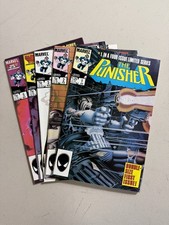 Punisher Limited Series #1-5 Complete Set (1986 Marvel) Mike Zeck 1st Solo picture
