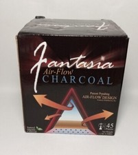 New  Fantasia Air Flow Charcoals Full Box 45 Pieces picture