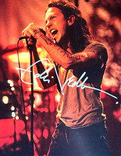 Eddie Vedder PEARL JAM Signed 8x10