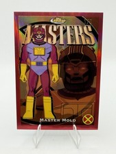 Master Mold - 2025 Topps Finest X-Men '97 #43 Red 1/5 picture