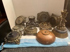 BIG LOT OF LAMP PARTS-LAMP BASES, 10 LAMP BASES picture