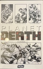 Bad Idea Plan Death ECCC Lithograph Print picture