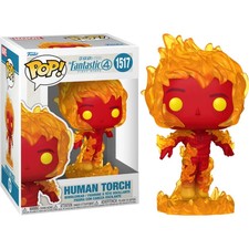 Funko Pop Marvel: The Fantastic Four:  Human Torch - Vinyl Figure #1517 #83586 picture