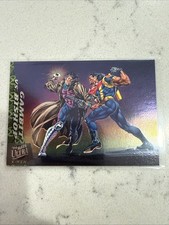 1994 Fleer Ultra X-Men Greatest Battles #6 - Gambit vs. Bishop picture