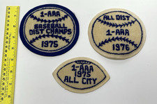 Vintage letterman Jacket Phathes 1975 - 1976 1-AAA Baseball, 1975 Football 1-AAA picture