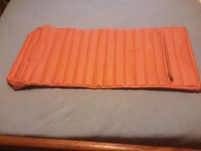 VINTAGE NOS SKI DADDLER SNOWMOBILE SNOW MACHINE ORANGE SEAT COVER picture