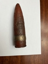 WWII WW2 US Military 40mm  Trench Art Paperweight  Vintage picture