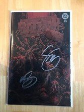 Absolute Batman #23 Red Trade Foil by Mark Brooks -Sig. by Brooks & Snyder-COA picture