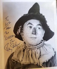 BOLGER, RAY (1904-87) SCARECROW WIZARD OF OZ - EXCELLENT PROVENANCE picture