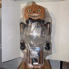 Brand New Viral Ashland Michaels Halloween Gumball Machine Jack o Lantern 23.5