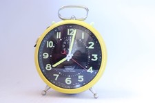 Vintage Wehrle Commander Intermittent Alarm Clock  Made In Germany  Rare Find. picture