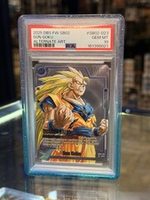 Dragon Ball Son Goku SB02-023 Alternate Art 2025 DBS FW SB02 PSA 10 picture