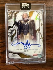 2026 TOPPS MARVEL VAULT IMMORTAL AUTOGRAPH ANTHONY HOPKINS ODIN 5/50 picture