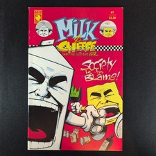Milk and Cheese #1 - Evan Dorkin - HTF Key - Slave Labor Graphics - 1st Print  picture