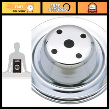 Trans-Dapt Performance Trans-Dapt 9604 Chrome Single Groove Water Pump Pulley picture
