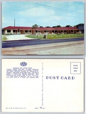 Dawson's Motor Court Dunn NC U.S. 301 Vintage Motel Postcard 1950s-60s picture