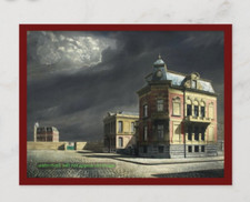 POSTCARD / Carel WILLINK / View of the town, 1934 picture
