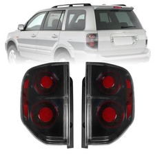 Compatible with 2003-2008 Honda Pilot SUV Facelift JDM Style Black Housing Li... picture