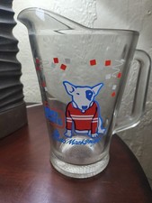 RARE Vintage 1987 Anheuser Busch Bud Light Beer Spuds MacKenzie Dog Pitcher picture