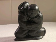 Vintage Inuit Stone Carving signed Joshua picture