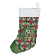 Carolines Treasures WDK8526CS Unisex Adult Grizzle & Tan Border Terrier Chris... picture
