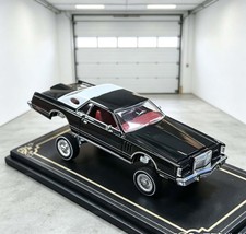 1/64 Continental 1979 Opening Hood Trunk Alloy Model Car - Display Miniature picture