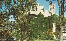 Davis Hall Dormitory Headquarter University Rhode Island Vintage Postcard picture