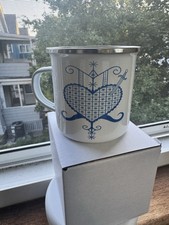 Ezili Dantò (Erzulie Dantor) Vèvè Haitian Vodou Mug Enamel Cup Souvenir picture