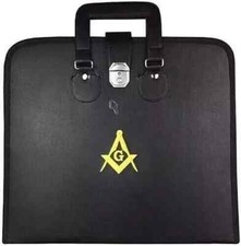 New Master Lightweight Masonic Regalia Soft Case / Apron Holder Bag MM / WM picture