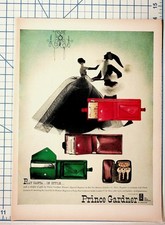 1950s Prince Gardner Wallets & Key Gard Vintage Christmas Ad St. Louis MO picture