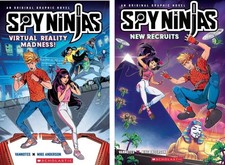 Scholastic Spy Ninjas New Recruits & Virtual Reality Madness Books Bundle New picture
